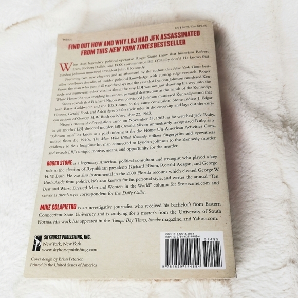 🔥3/$15 The Man Who Killed Kennedy Paperback by Roger Stone with Mike Colapietro - Picture 2 of 4